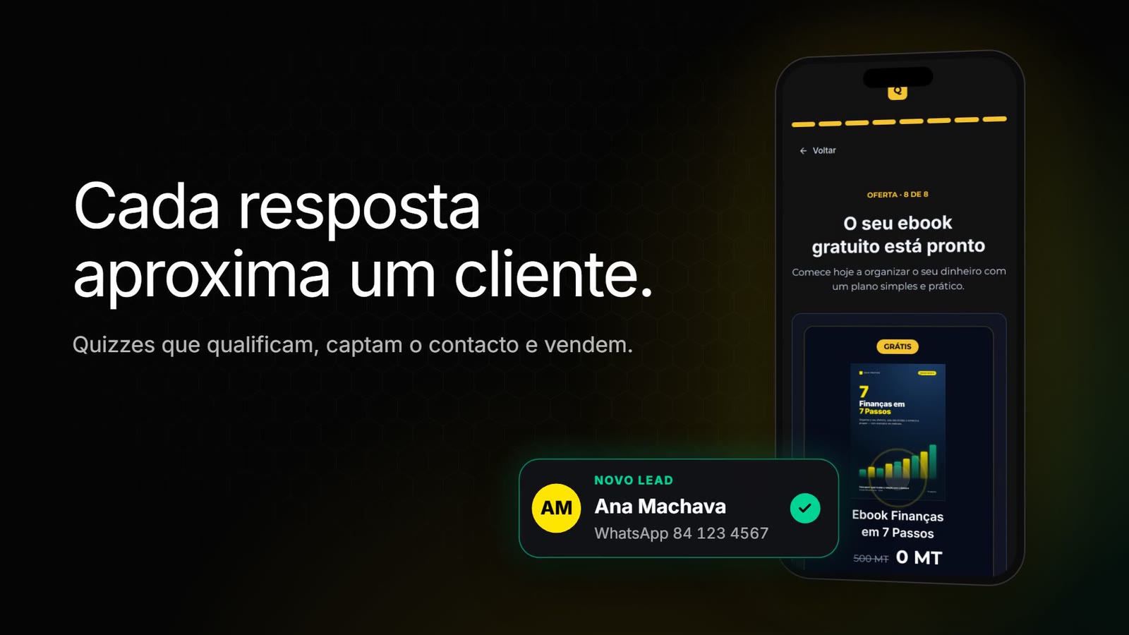 A Rapid QUIZ quiz open on a phone