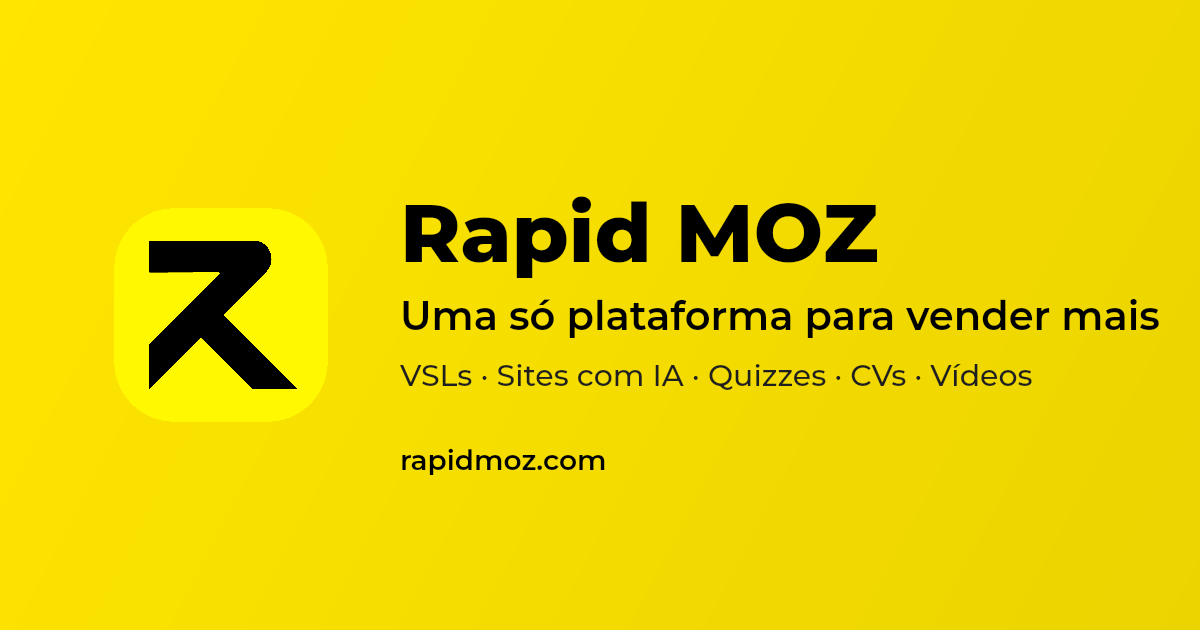 Rapid MOZ: one platform to sell more